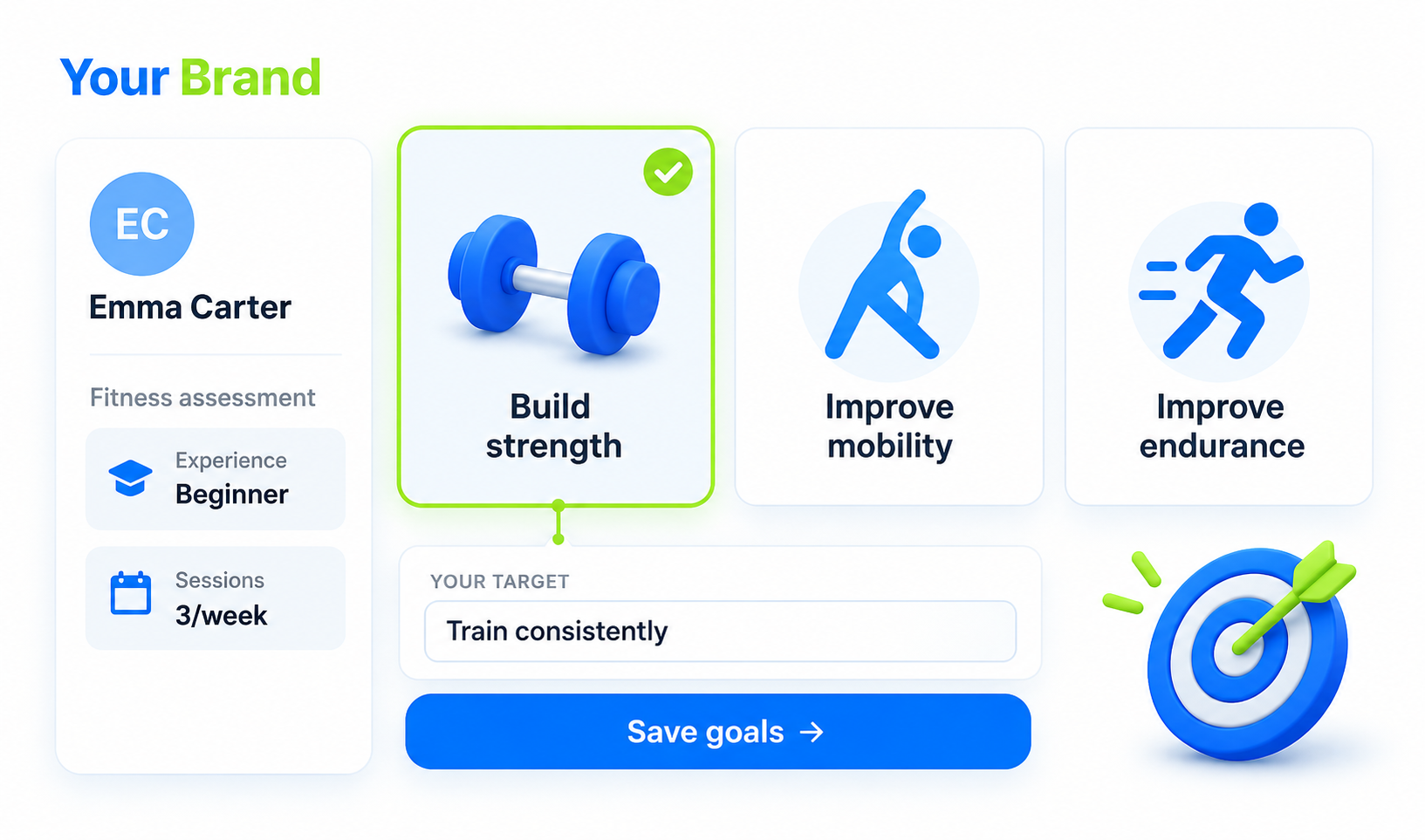 Client profile and fitness goals