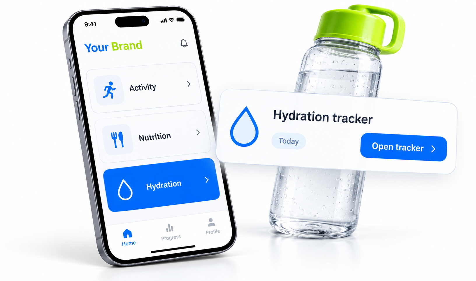 Hydration tracking dashboard