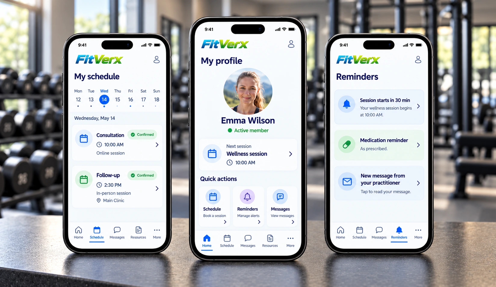 Client app experience for browsing dance classes