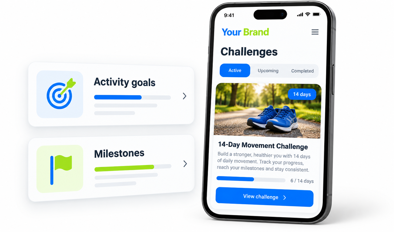 Challenges Plan entry screen