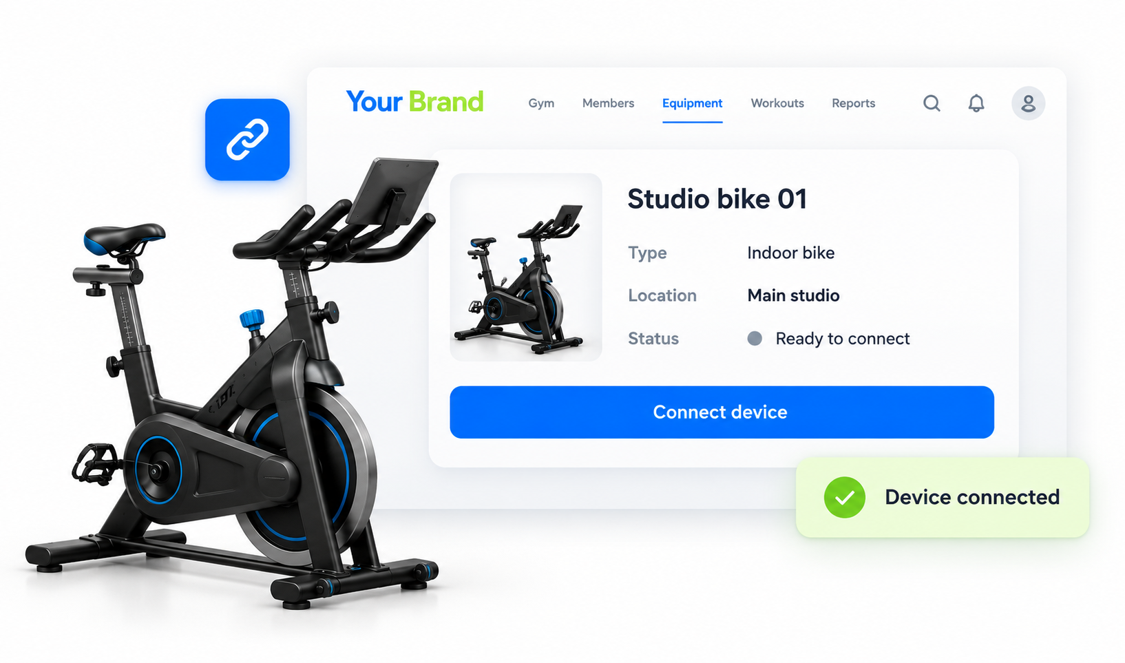 Connect Any Platform details or confirmation view