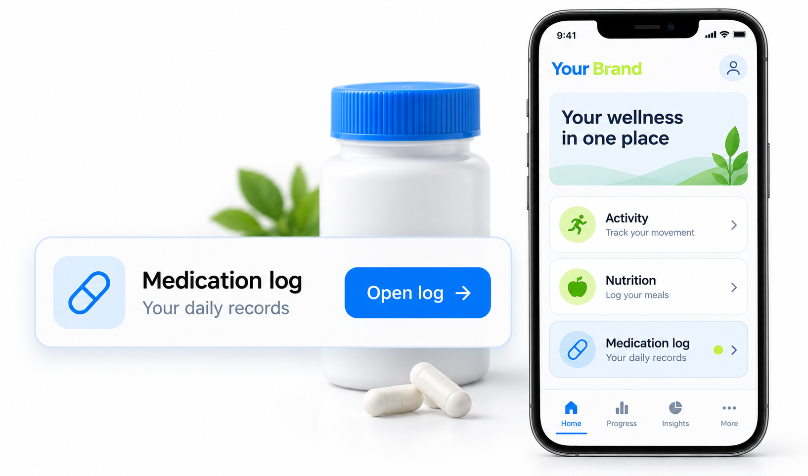 Medication Logging entry screen