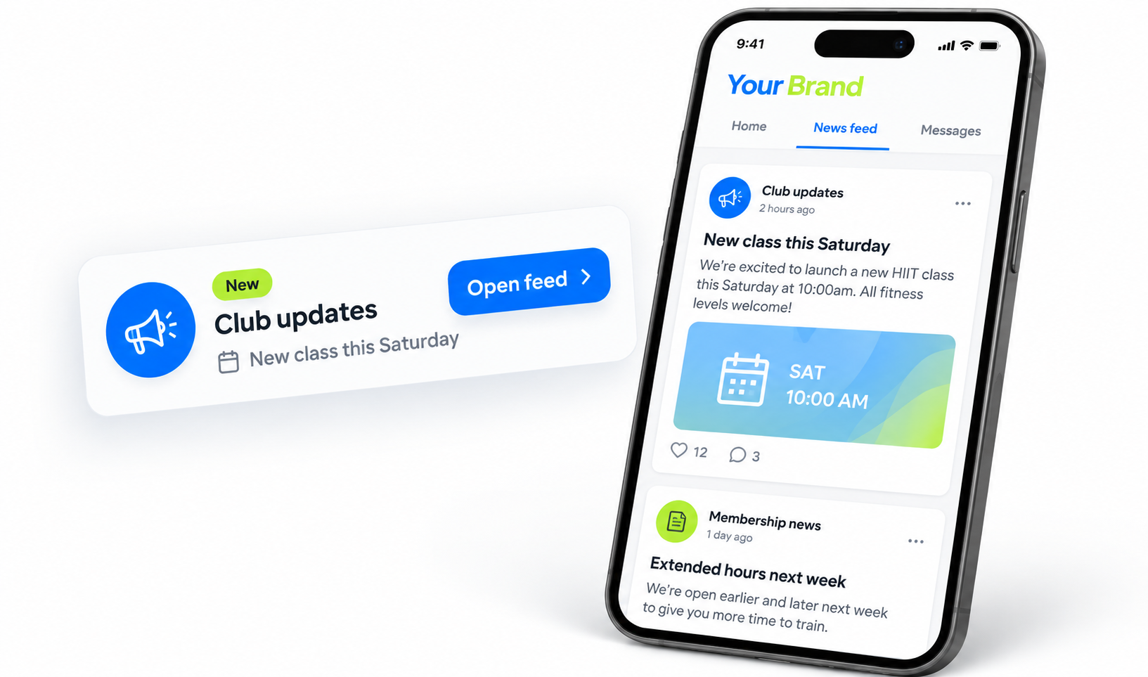 News Feeds / Announcement entry screen