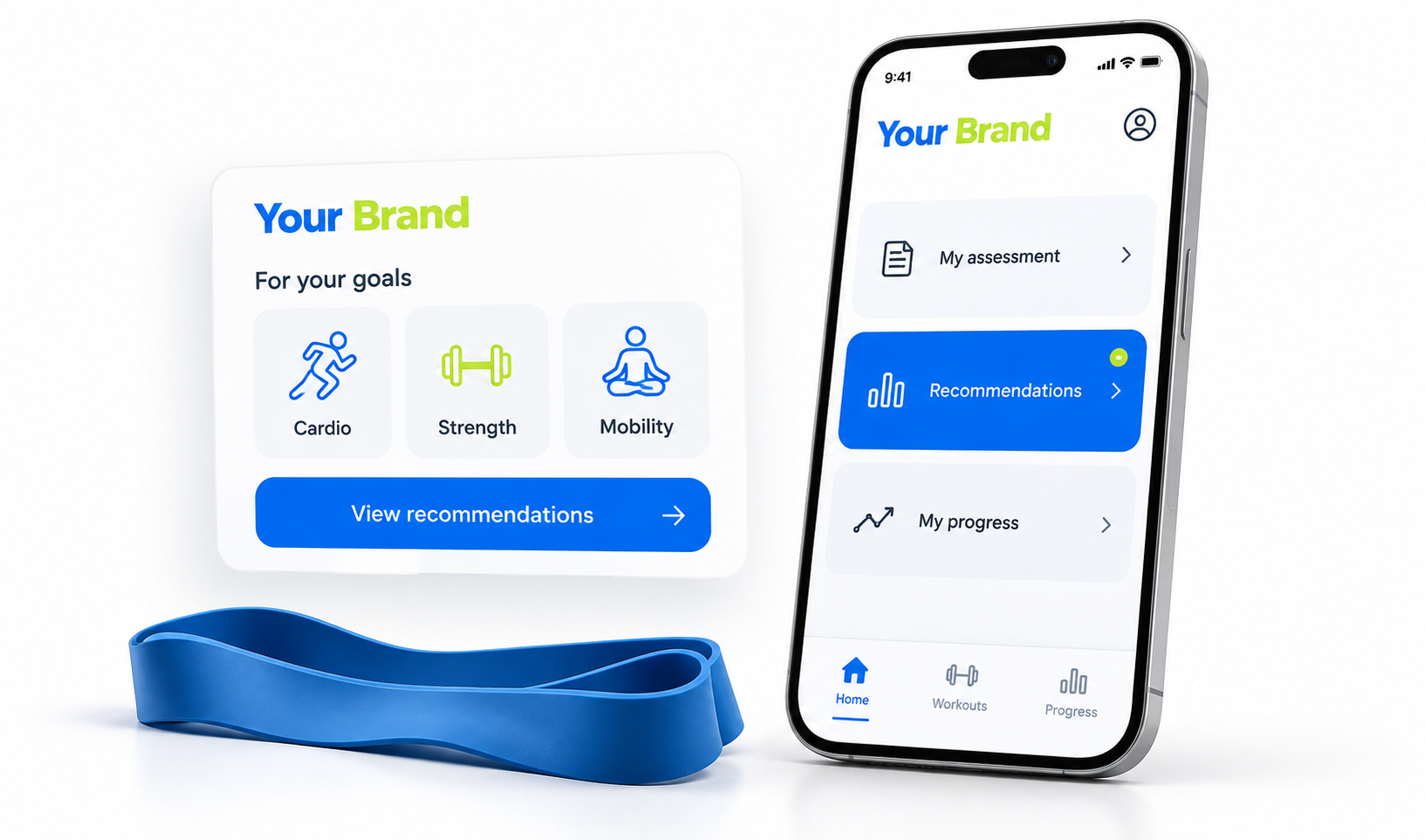 Personalized Recommendations entry screen