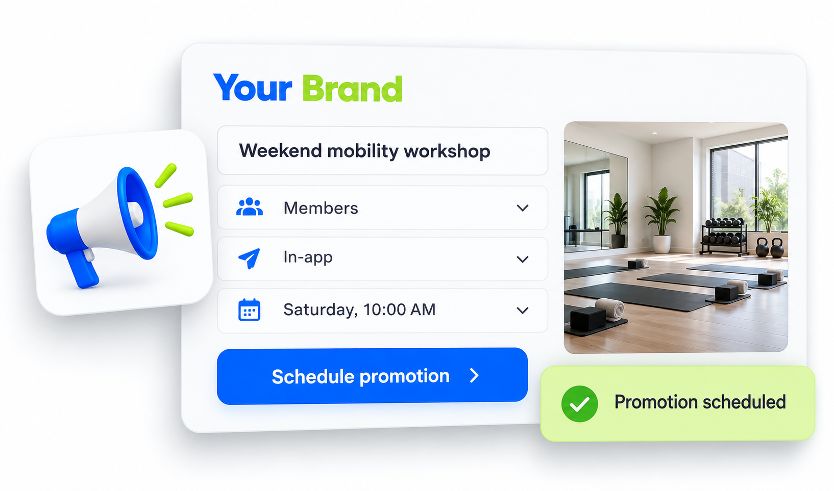 Replace Old Marketing details or confirmation view